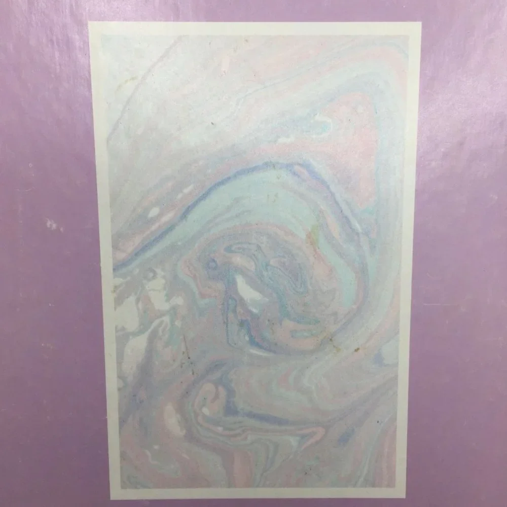 Vintage 1986 Current Inc Marble Check Storage Gift Box 9